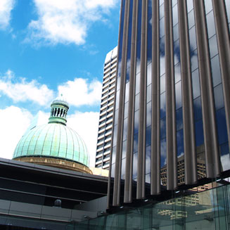 Hilton Hotel redevelopment detail